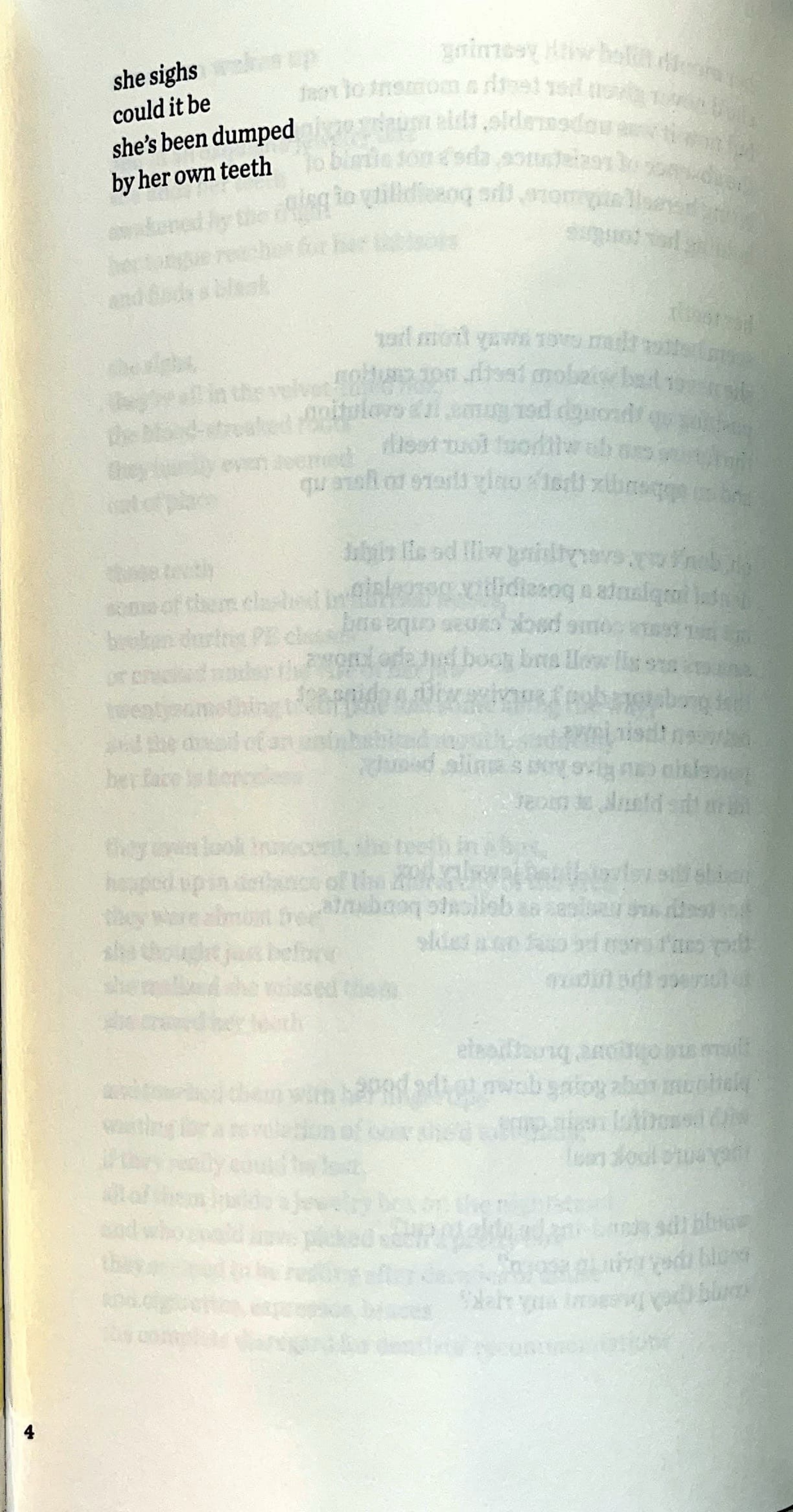 Teeth Poem Page 3 (English)